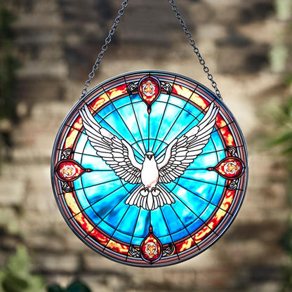 Holy Spirit Stained Glass