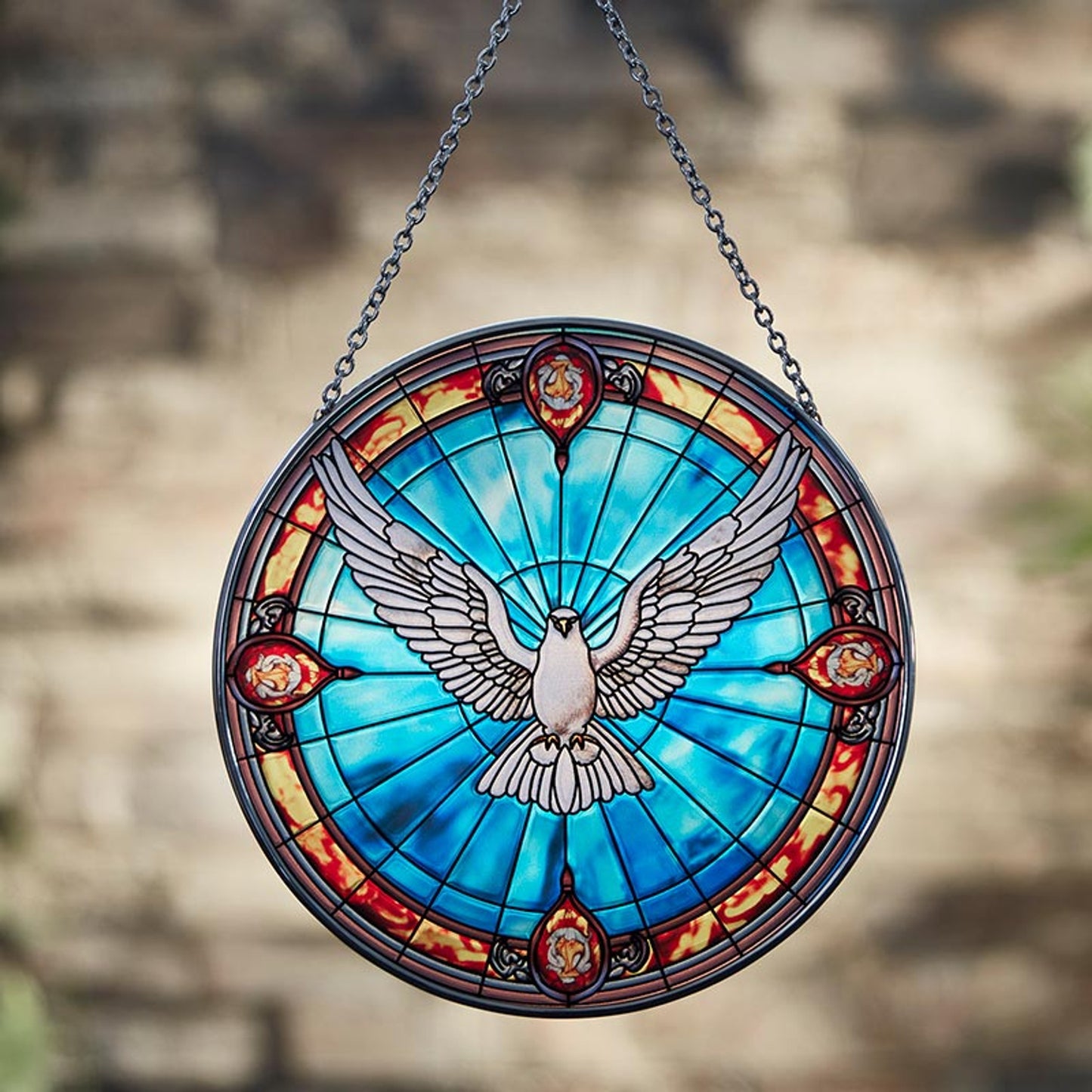 Holy Spirit Stained Glass