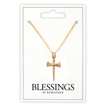 Men's Nail Cross Pendant Chain