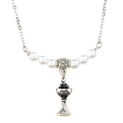 First Communion Pendant Necklace