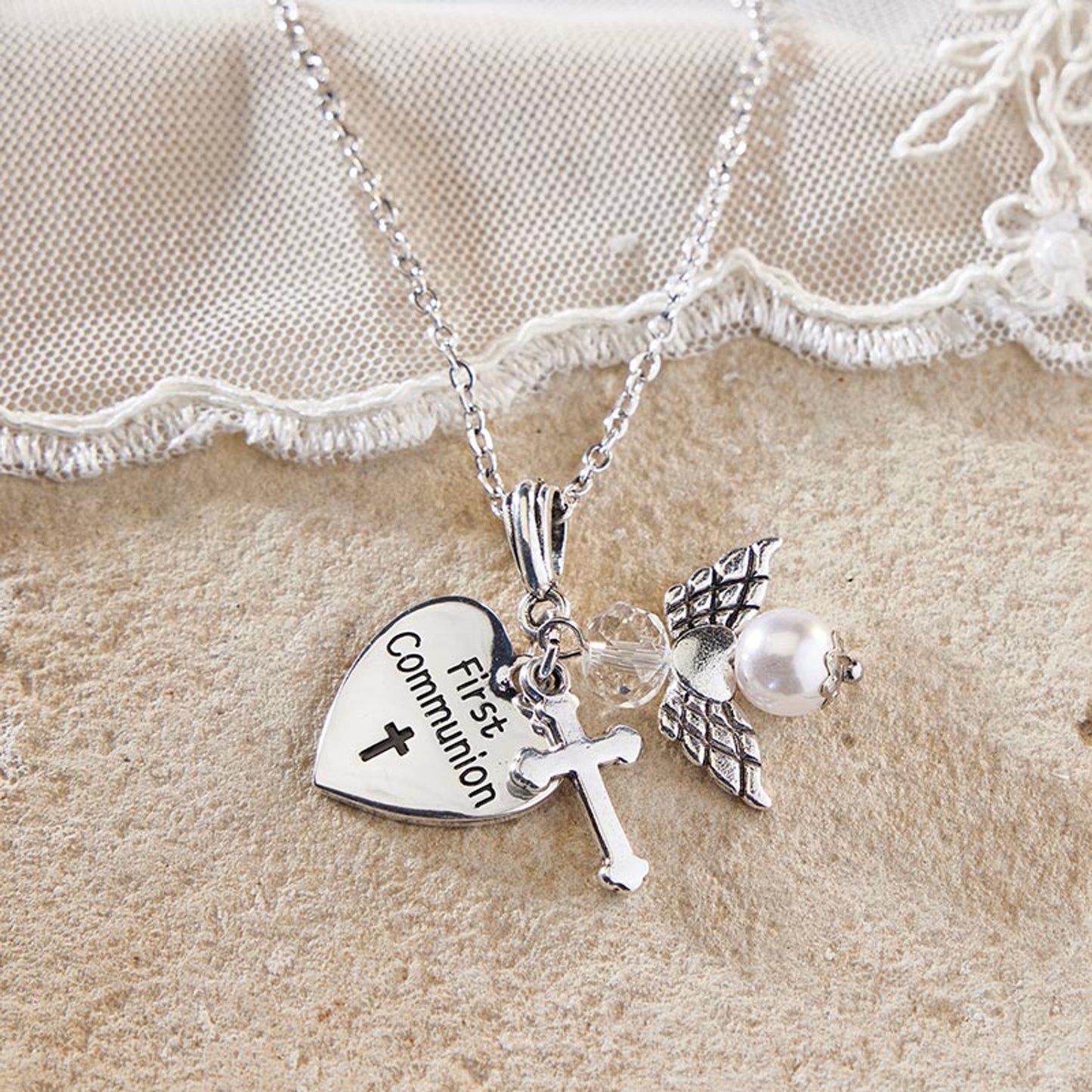 Girls Communion Necklace
