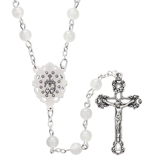 White Rosary