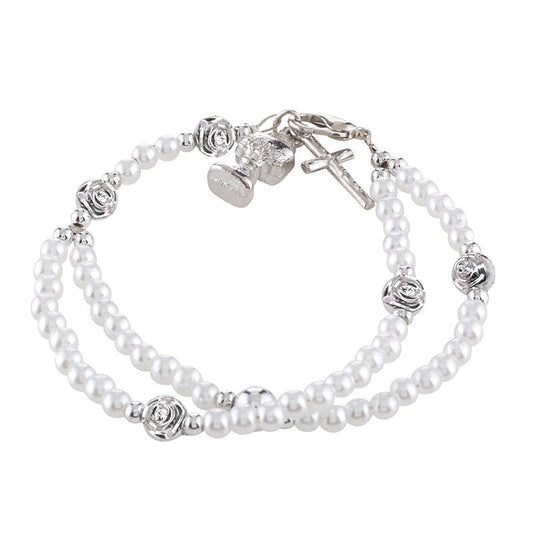 First Communion Rosary Bracelets - 24/PK