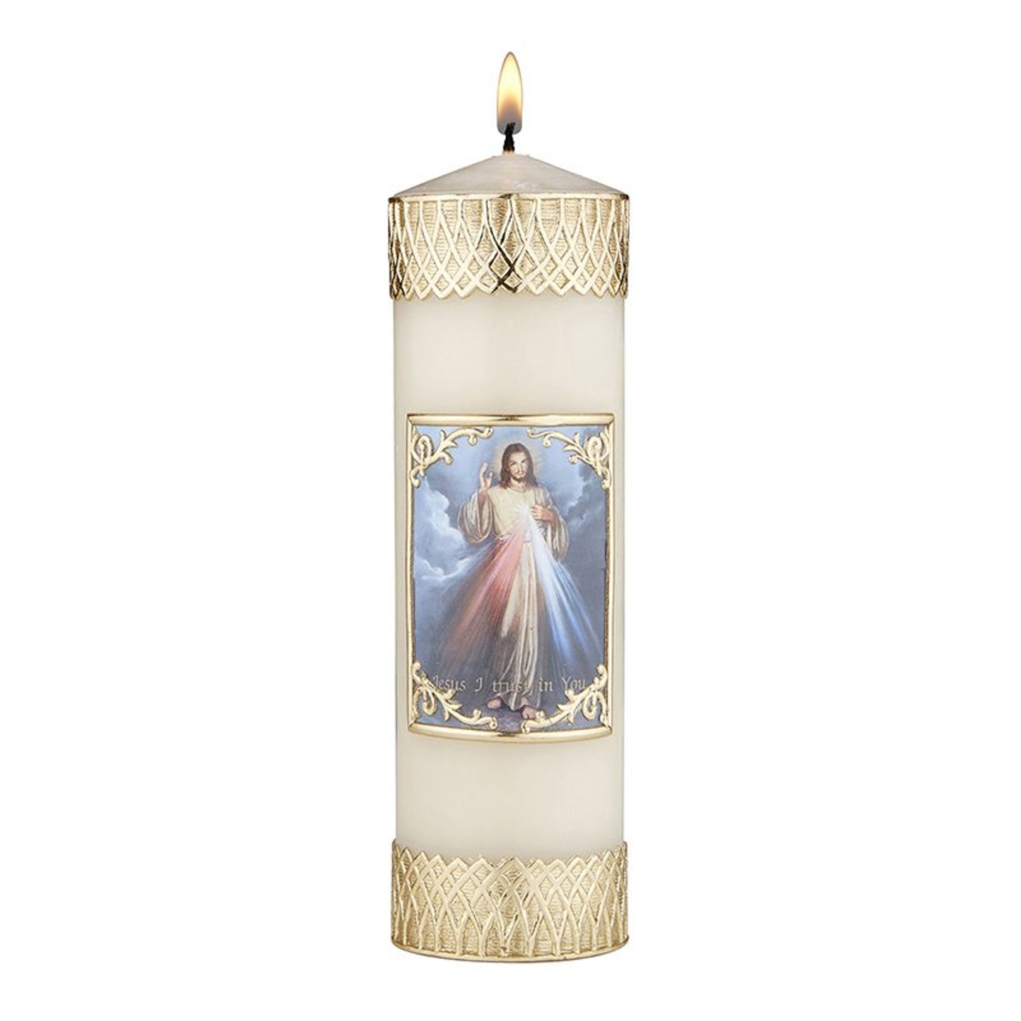 Devotional Candle - Divine Mercy (F4114)