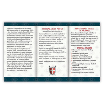 Spiritual Warfare Trifold Pocket Prayer Card