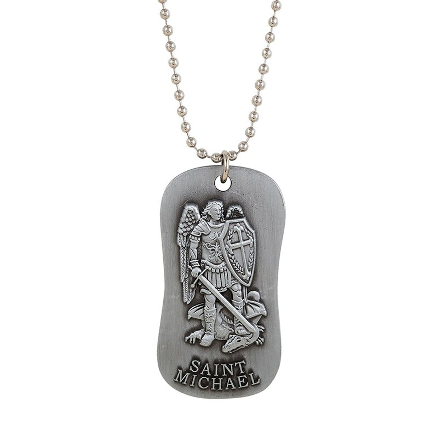 Creed Saint Michael Dog Tag