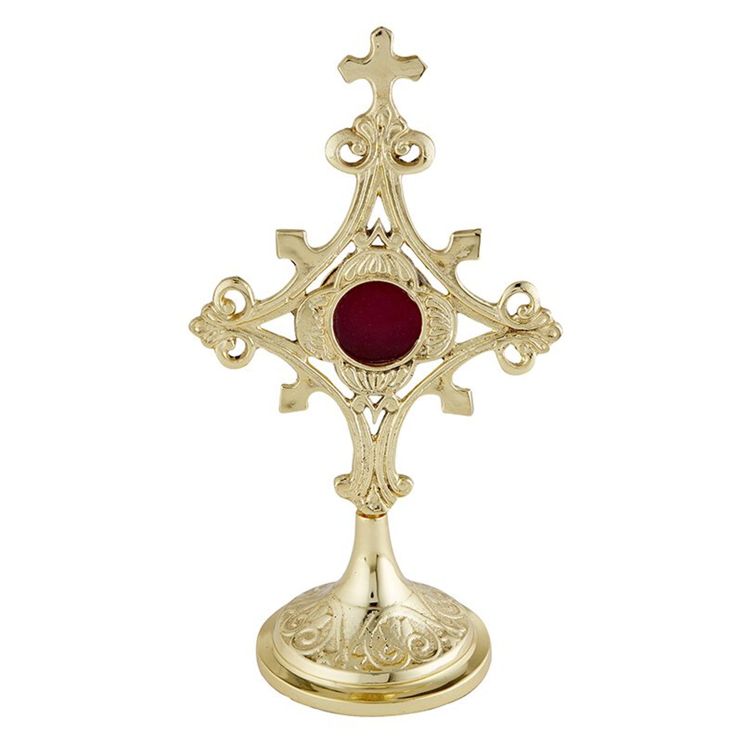 Crozier with Case - Jeweled Cross