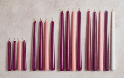 12" H Advent Taper 5-Candle Set