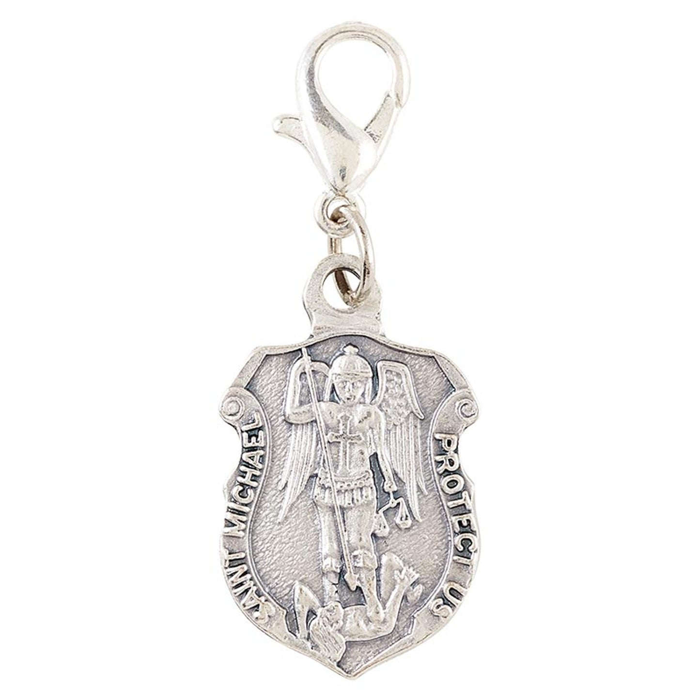 Clip on medal - Saint Michael
