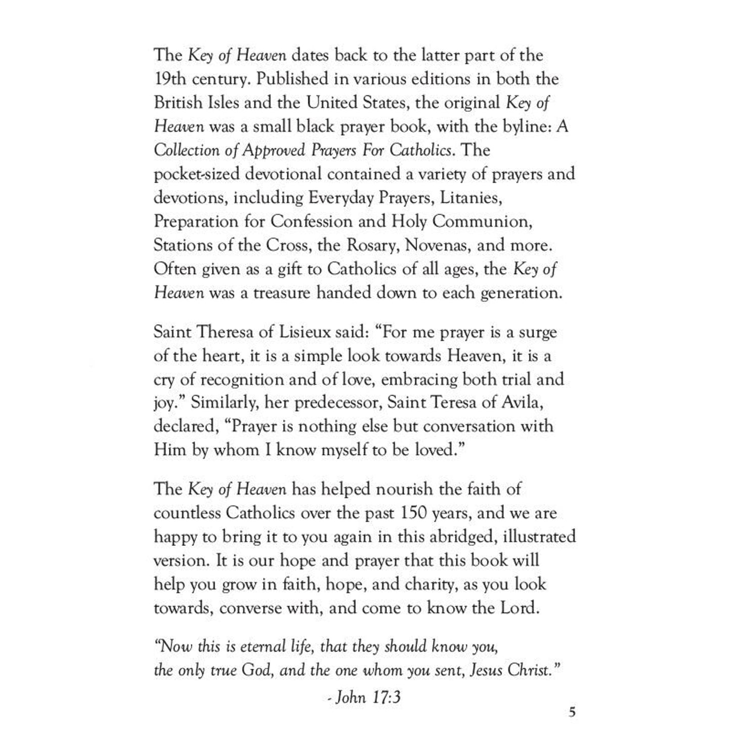 Aquinas Press Prayer Book - Key of Heaven