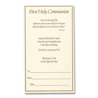 Tomaso First Communion Boxed Cross