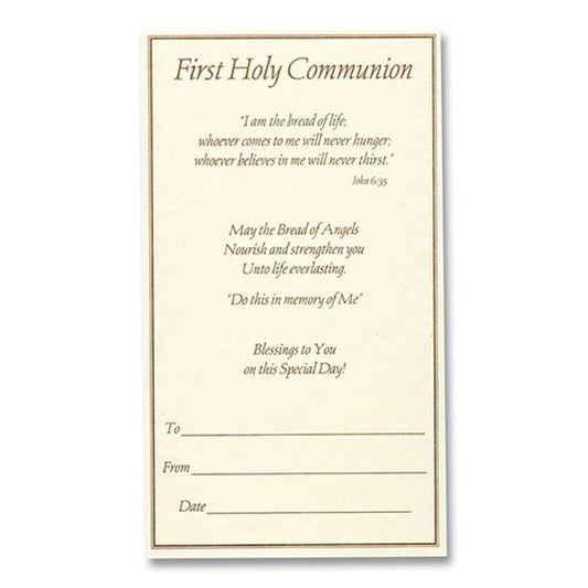 Tomaso First Communion Boxed Cross