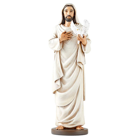 Toscana 8" H Statue - Receive The Holy Spirit