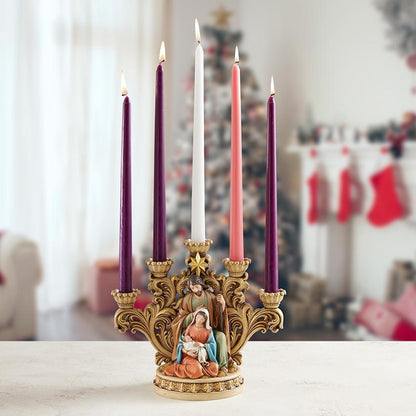Nativity Star Advent Candleholder
