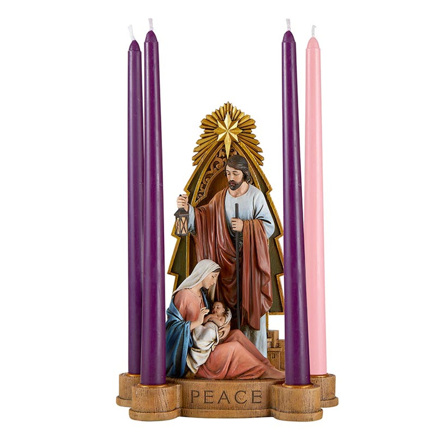 Good News Advent Candleholder