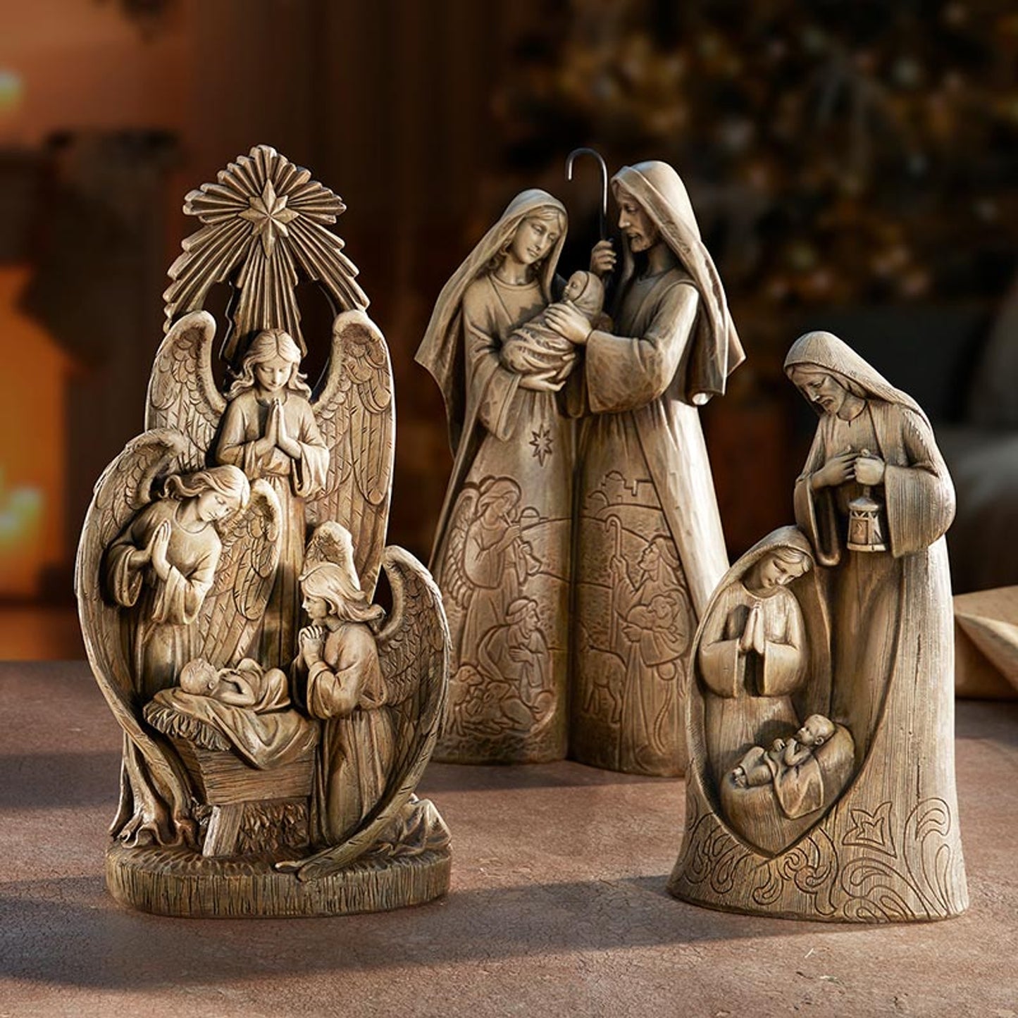 10'' Holy Family Statue