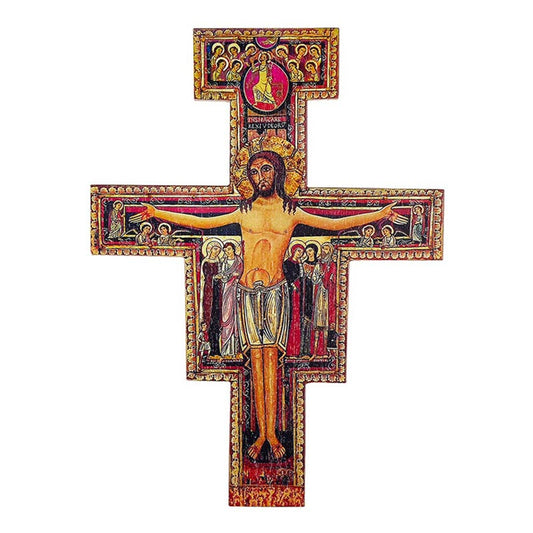 10" H San Damiano Crucifix (J5543)