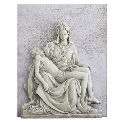 Pieta Garden Wall Plaque (J5574)