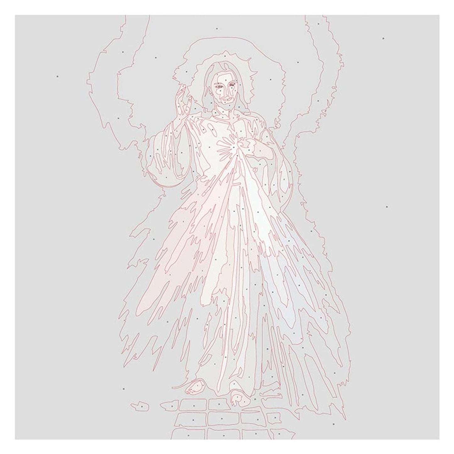 Paint-by-Numbers - Divine Mercy