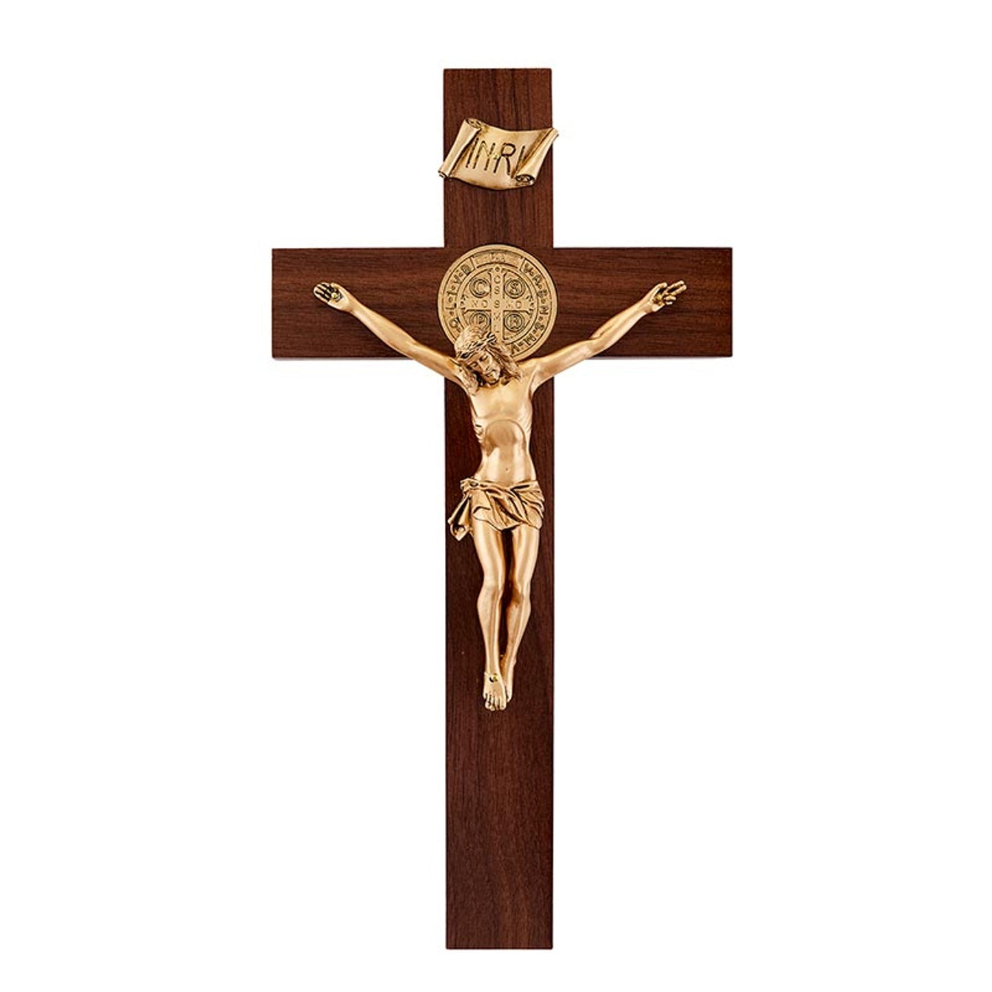 Saint Benedict Standing Crucifix (JC-5062-L)