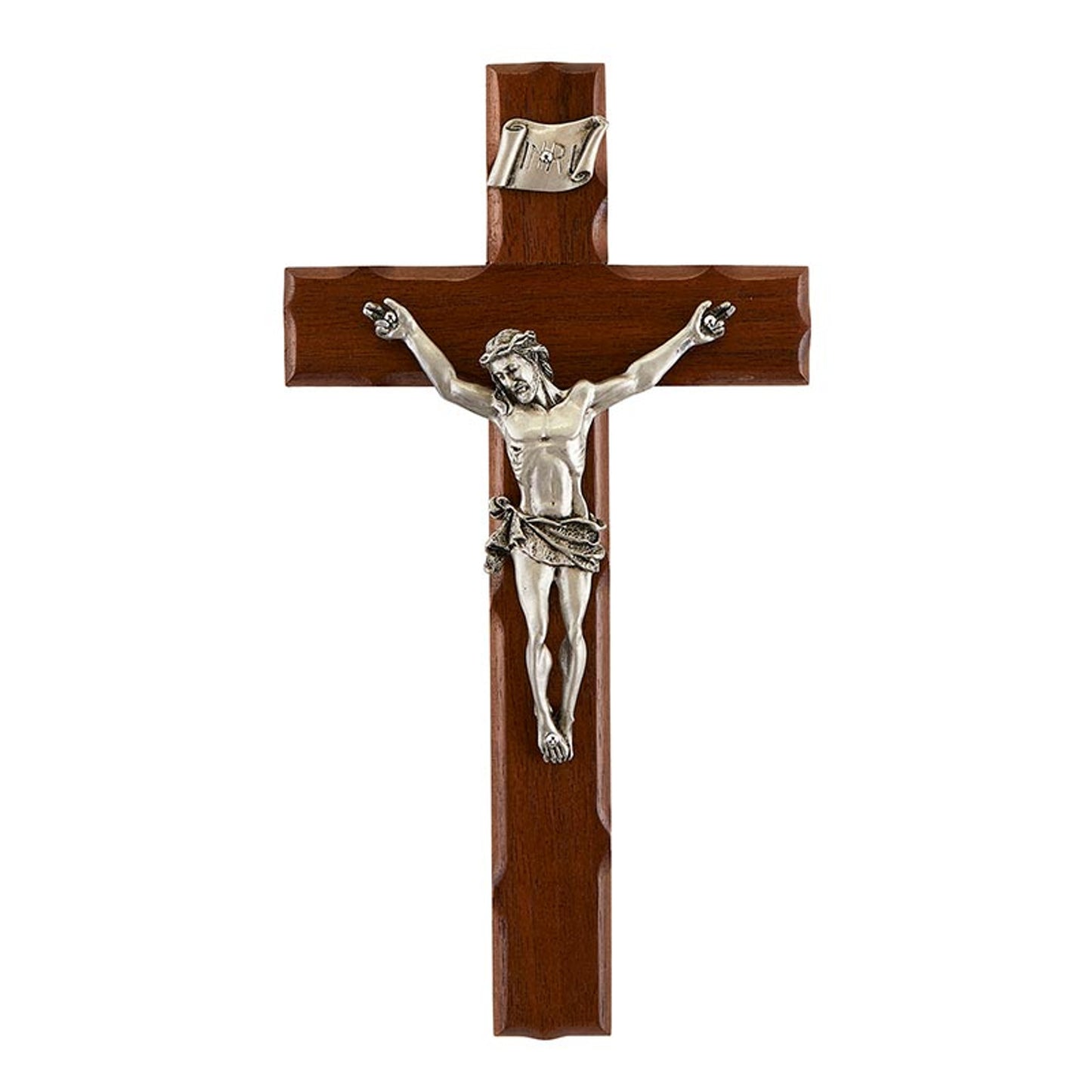Notched Edge Crucifix