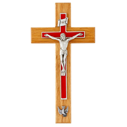 Confirmation Crucifix - Red