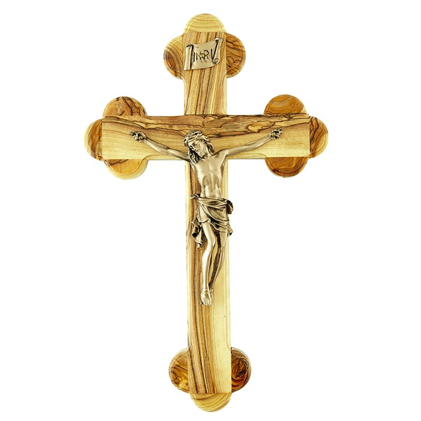 10" H Budded Crucifix (JC