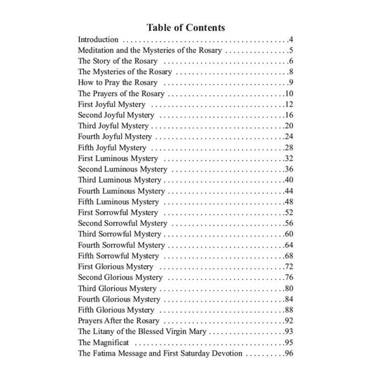 Aquinas Press Prayer Book - Scriptural Rosary