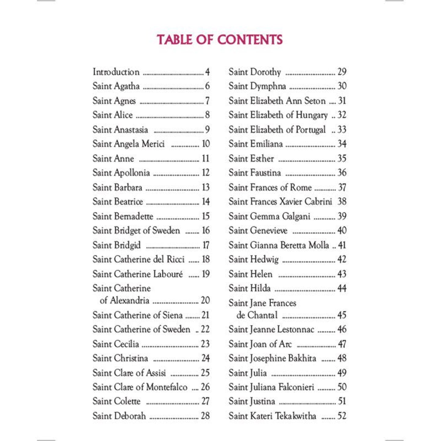 Aquinas Press Prayer Book - Treasury of Women Saints