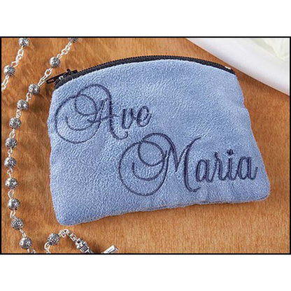 Ave Maria Cloth Rosary Cases