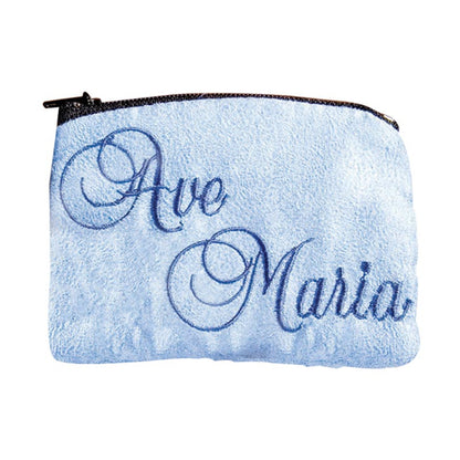 Ave Maria Cloth Rosary Cases