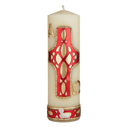 Family Prayer Candle - Easter Mosaic
