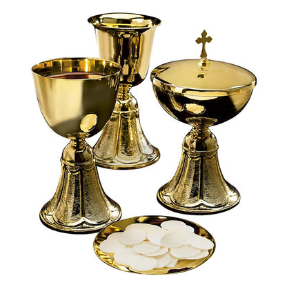 Chalice, Paten, Ciborium, & Common Cup Set - 14/PK