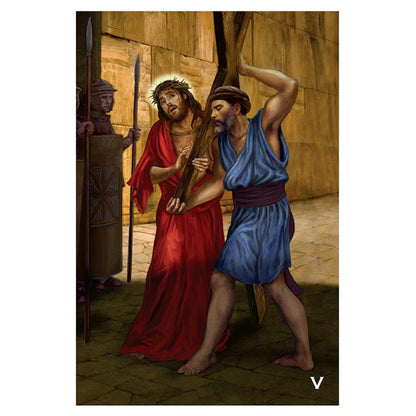 Aluminum Stations of The Cross Plates (L5202)