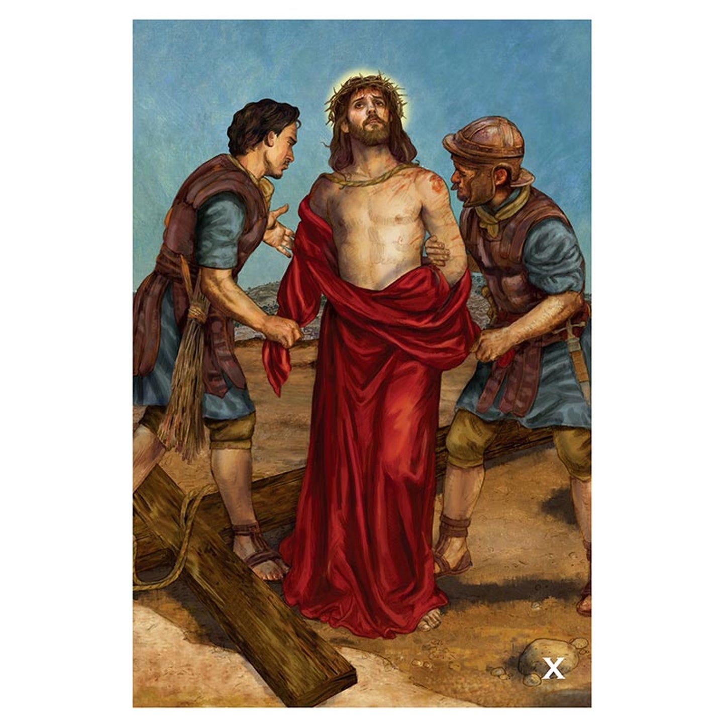 Aluminum Stations of The Cross Plates (L5202)