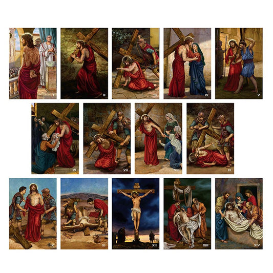 Aluminum Stations of The Cross Plates (L5202)