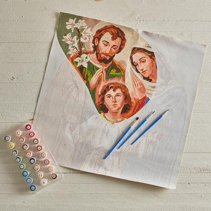 Paint by Numbers - Holy Family