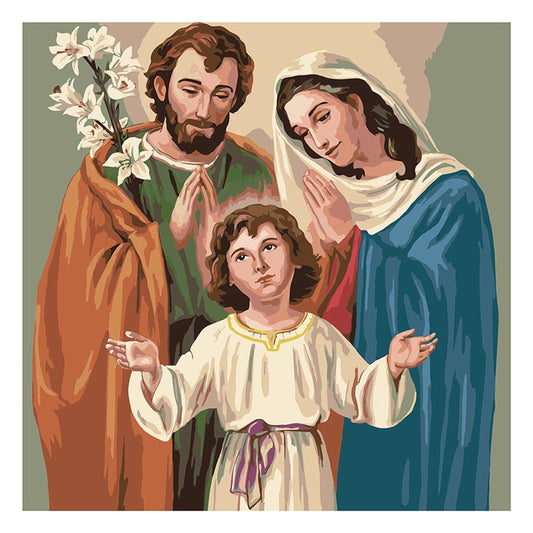 Paint by Numbers - Holy Family