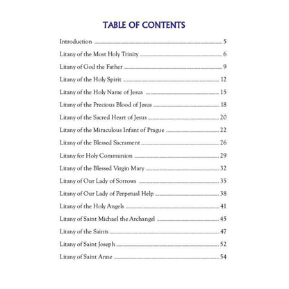 Aquinas Press Prayer Book - Treasury of Litanies - 12/PK