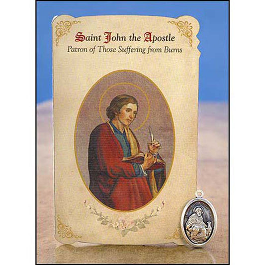 John Apostle Burns Healing Medal Set