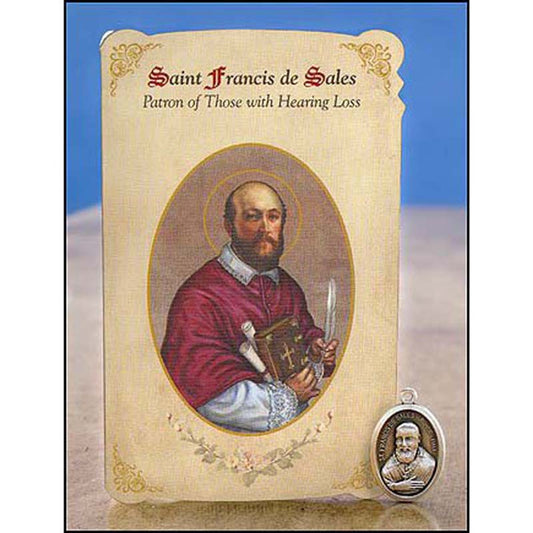 Francis Deafness Healing Medal Set