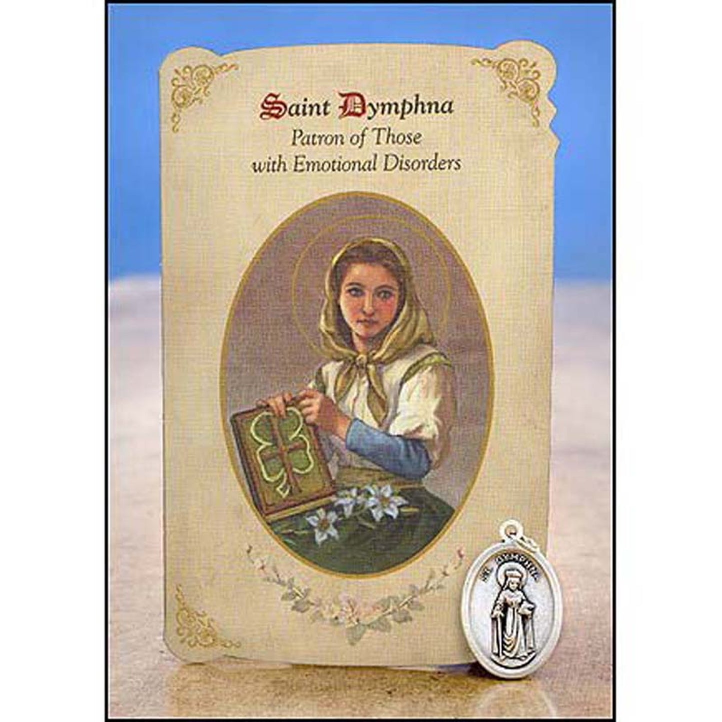 Dymphna Depression Healing Medal Set