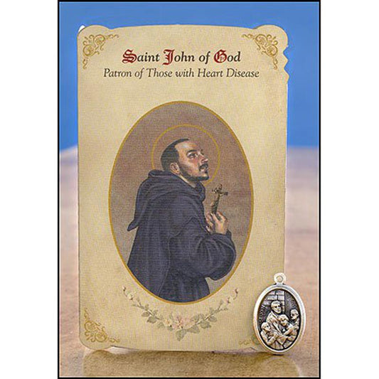 John of God Heart Healing Medal Set
