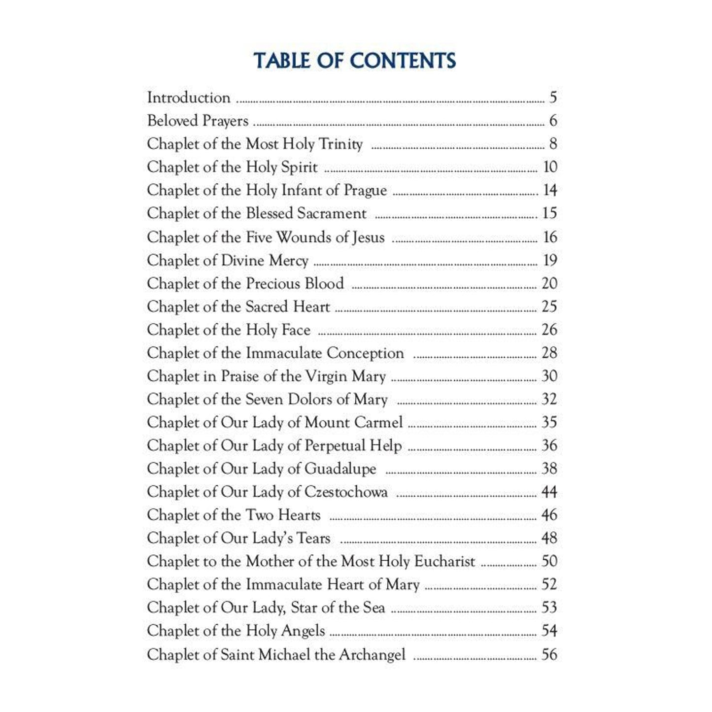 Aquinas Press My Favorite Catholic Chaplets