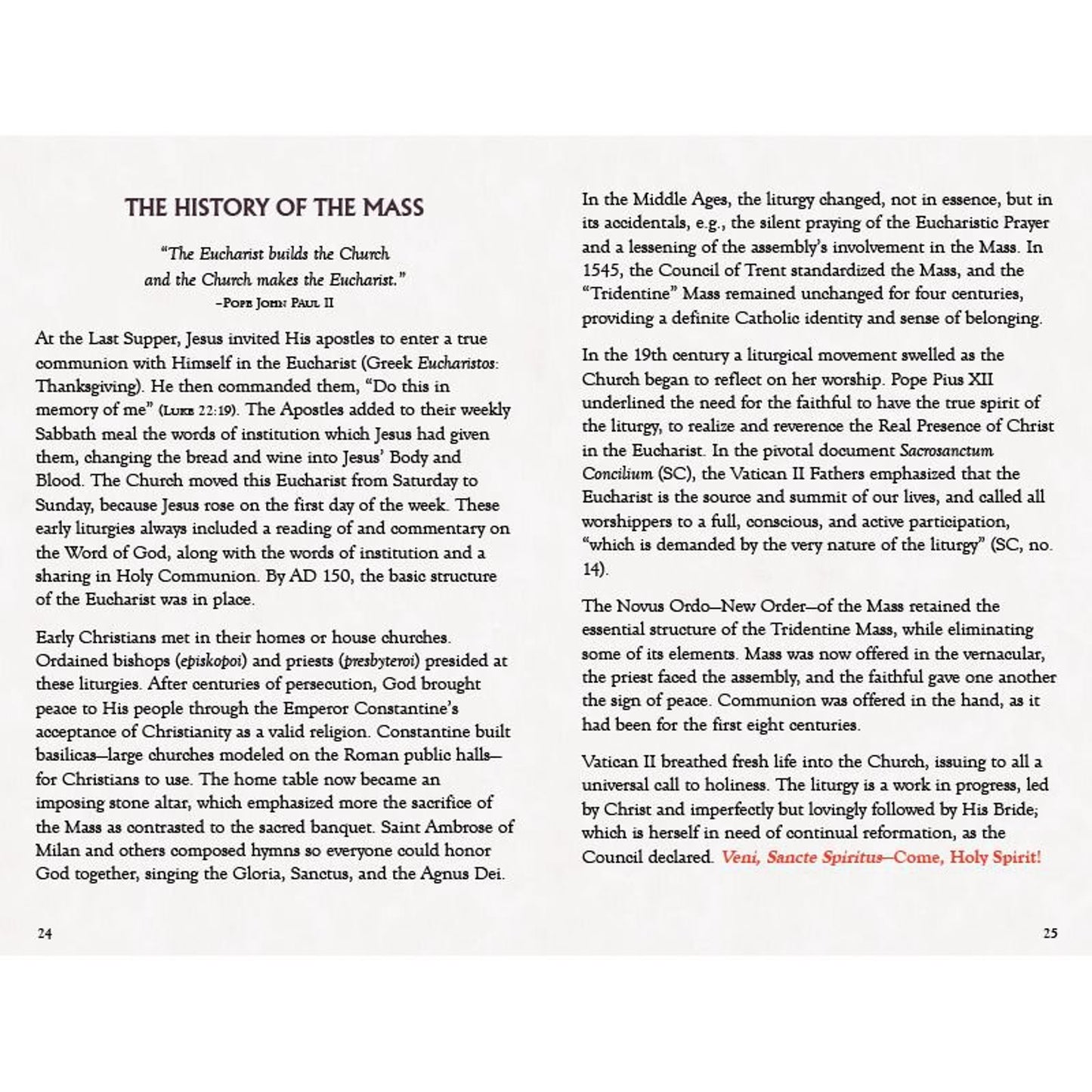 Aquinas Press Prayer Book - Catholic Book of Facts