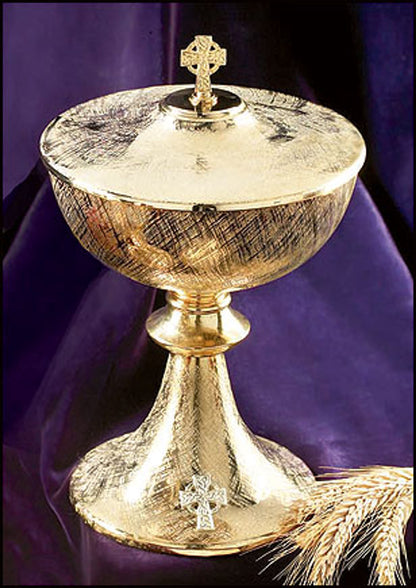 Celtic Cross Chalice with Paten