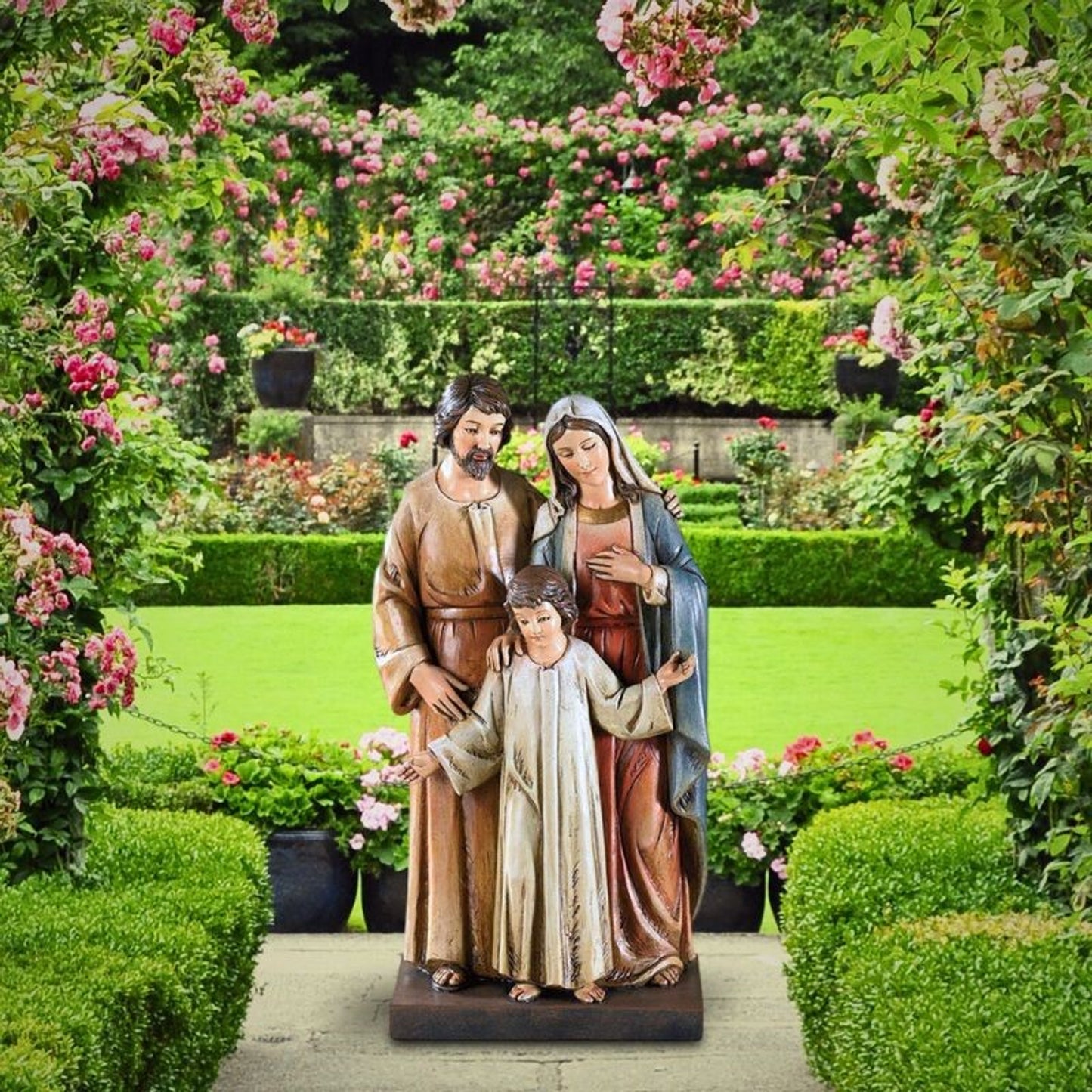 48.5" Holy Family Statue