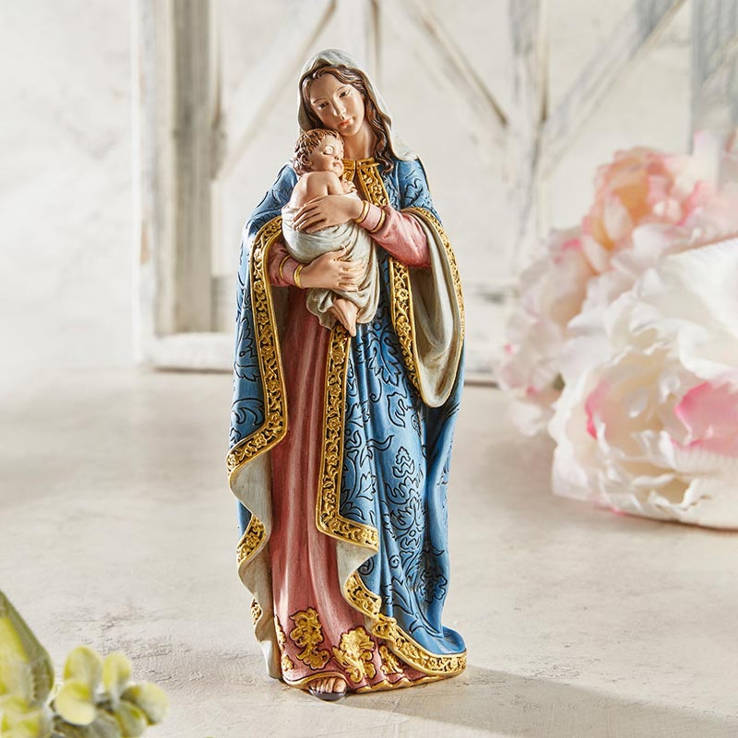 Madonna and Child Statue (N0009)