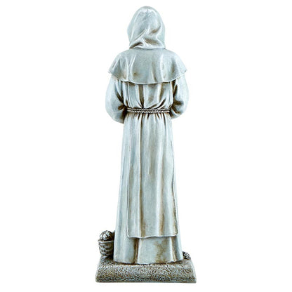 12" H Saint Fiacre Garden Statue