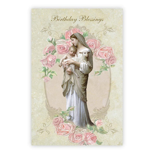 Greeting Card - Birthday Blessings